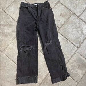 Zara Charcoal Denim Pants